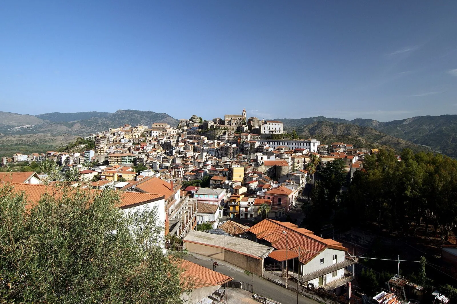 Panorama di Castiglione di Sicilia